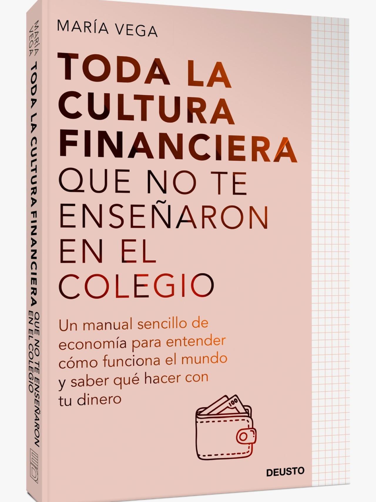 Portada del libro de María Vega.