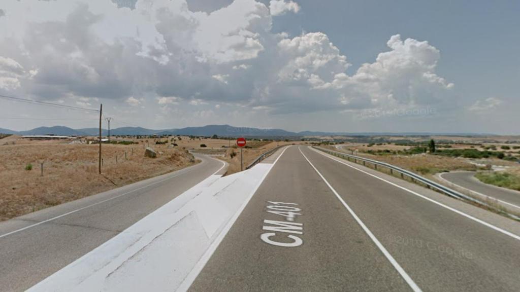 Cruce de la CM-401 y la CM-403. Foto: Google Maps.