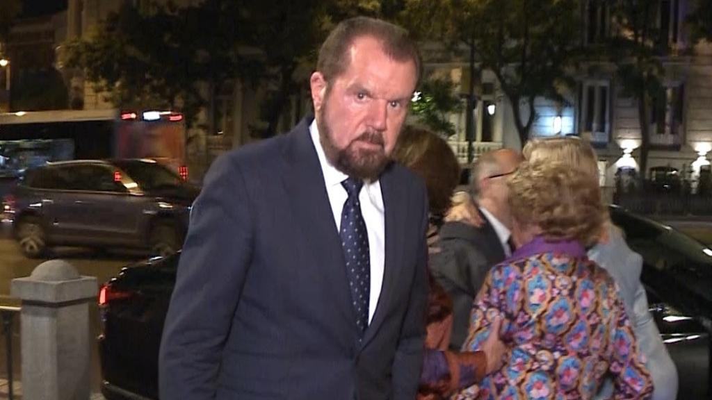 Jesús Ortíz tras disfrutar de la cena de la Fundación Contigo.