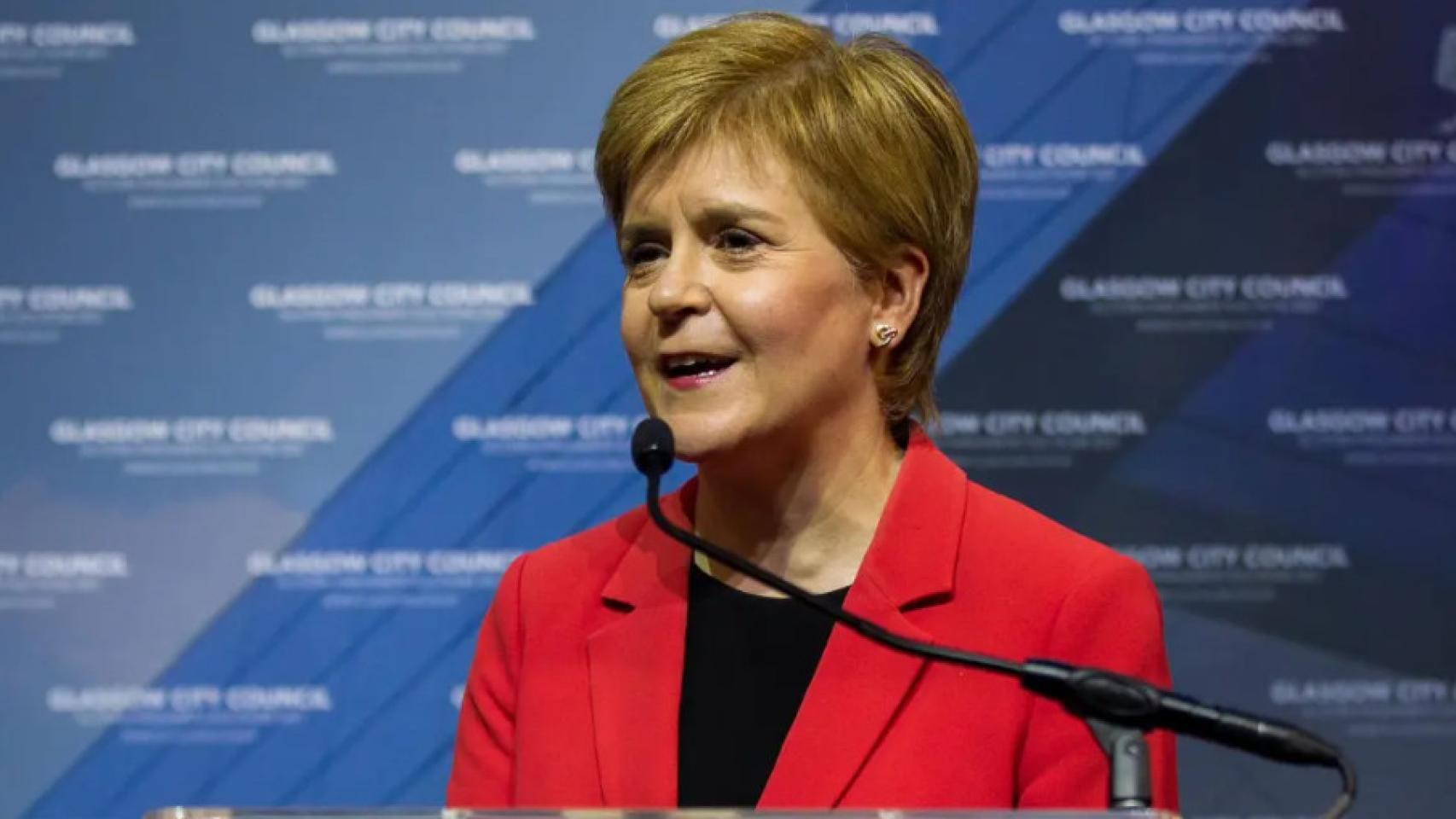 La exdirigente escocesa Nicola Sturgeon.