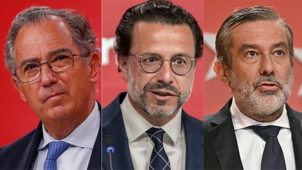 Enrique Ossorio, Javier Fernández Lasquetty y Enrique López.
