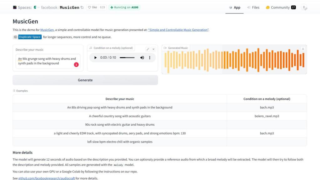 MusicGen