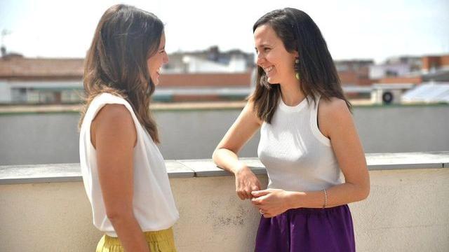 Ione Belarra e Irene Montero