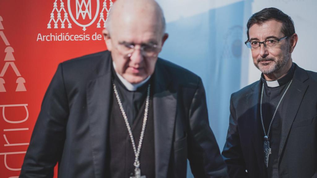 Carlos Osoro junto a su sustituto, José Cobo