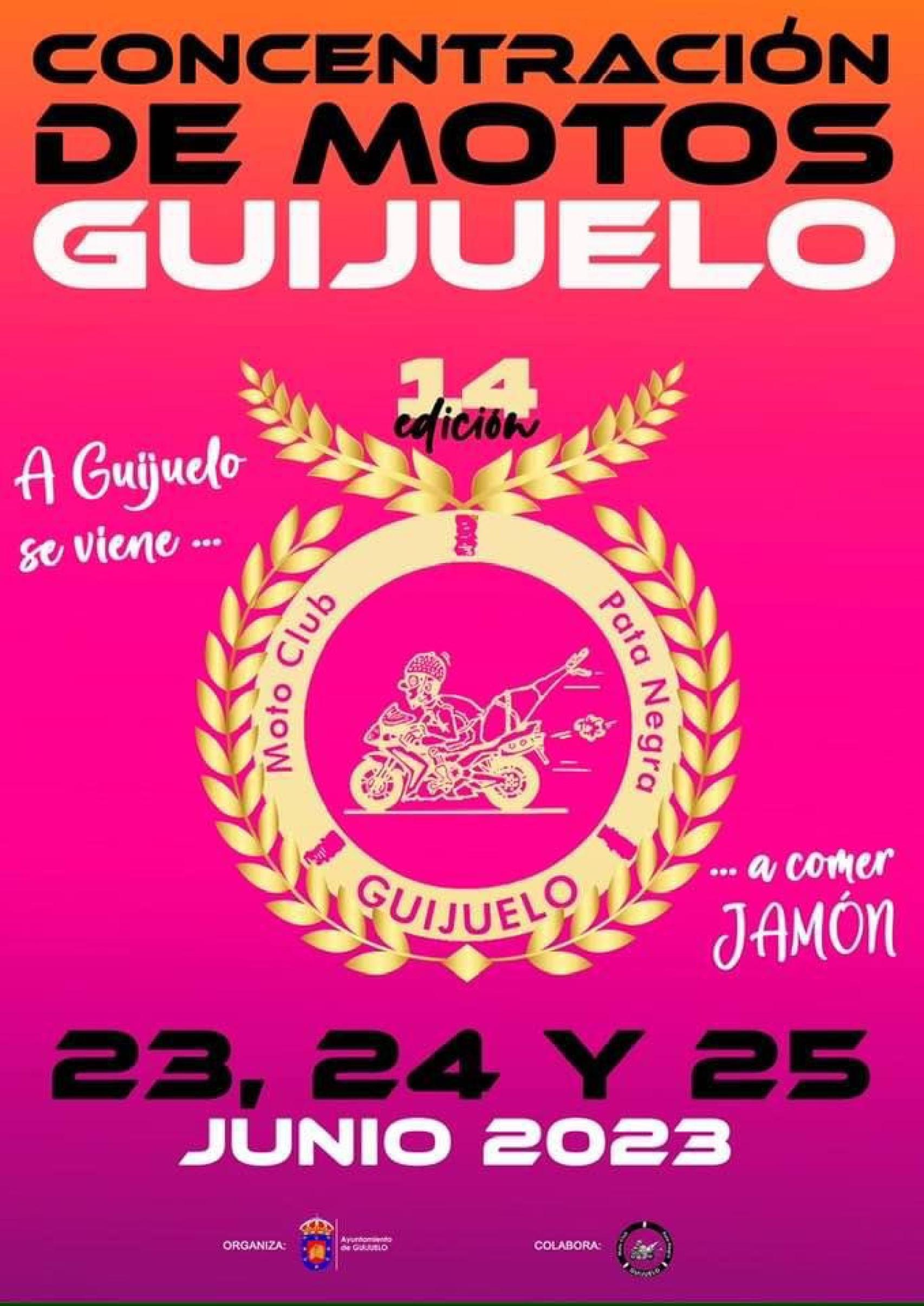 Cartel de la XIV Concentración de Motos