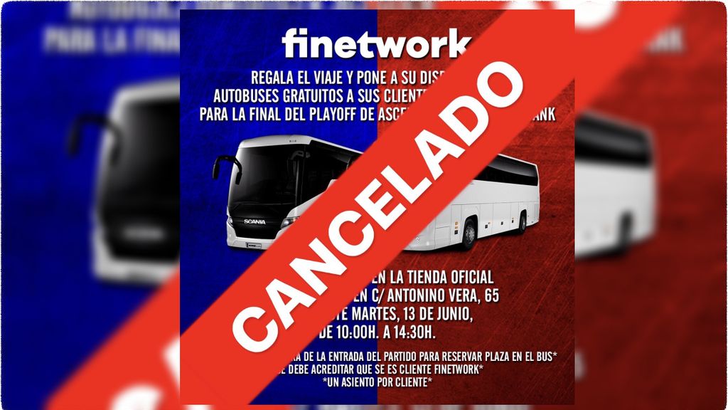 El anuncio de cancelación en el Twitter del club.
