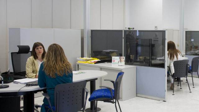 Imagen de archivo de una oficina