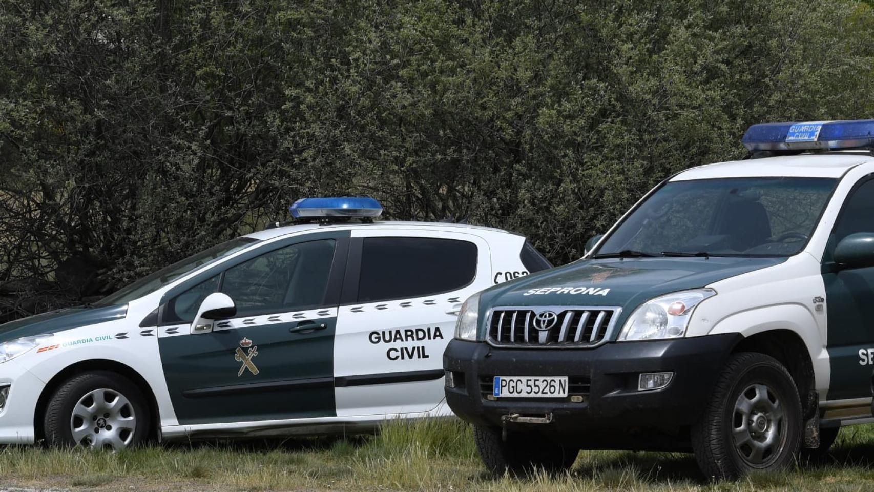 Vehículos de la Guardia Civil