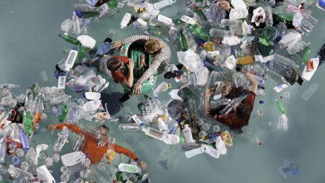 Daniel Canogar: 'Vórtice 3', 2011. Cortesía Galería Juan Silió