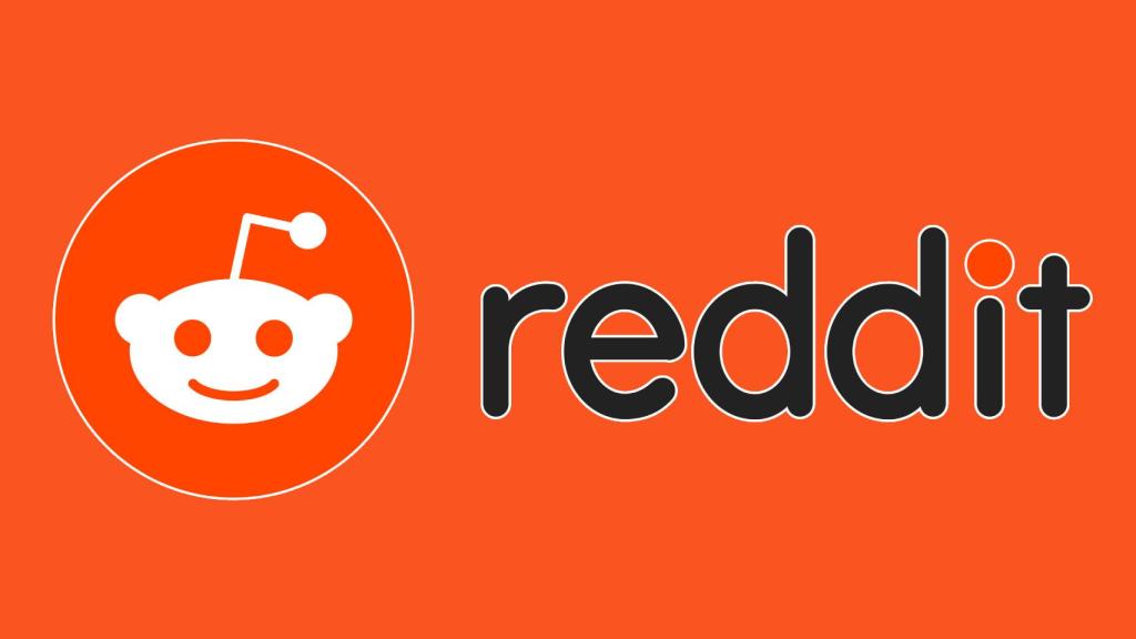 El logo de Reddit.
