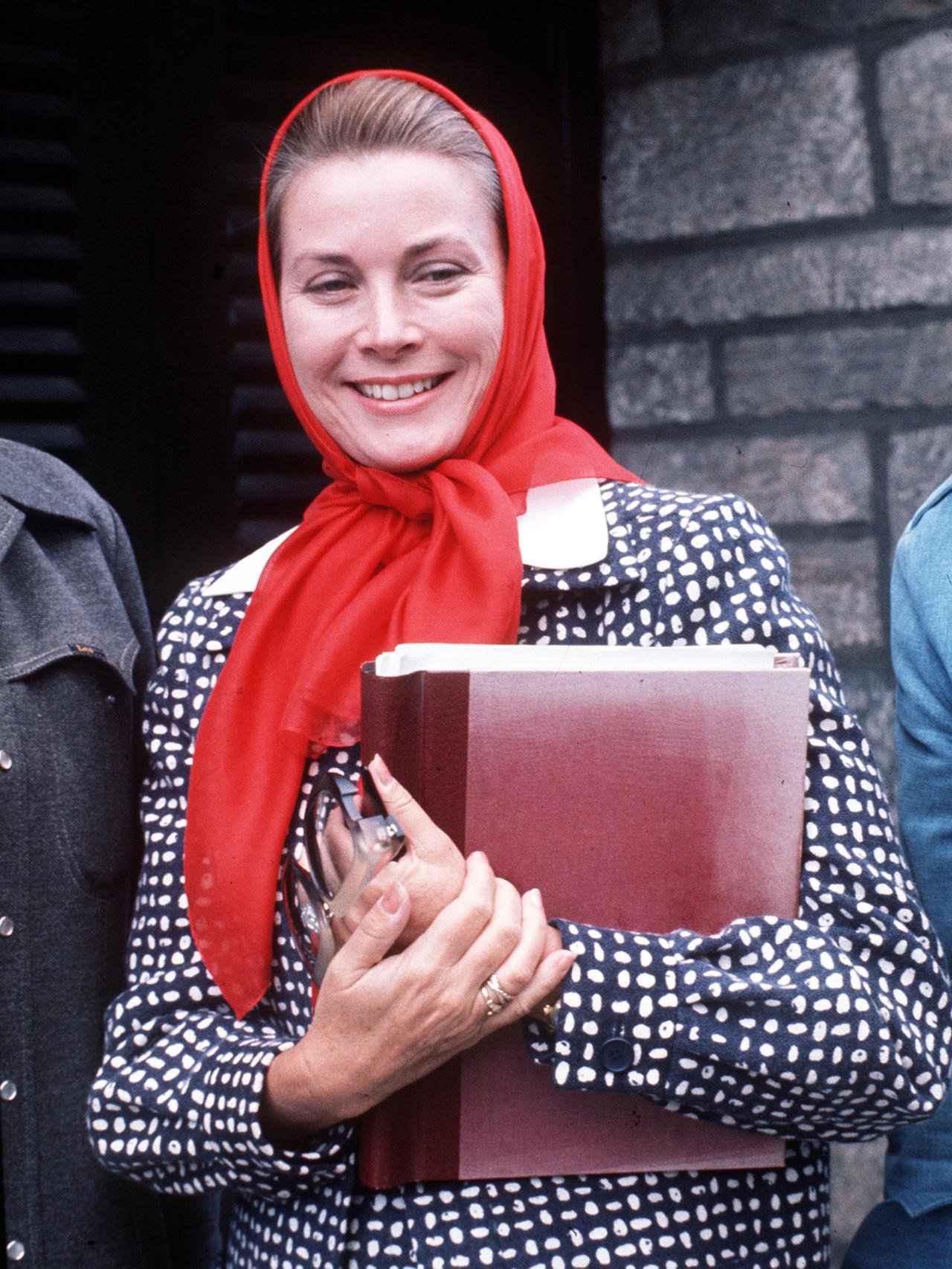 Grace Kelly, en Escocia (1970).