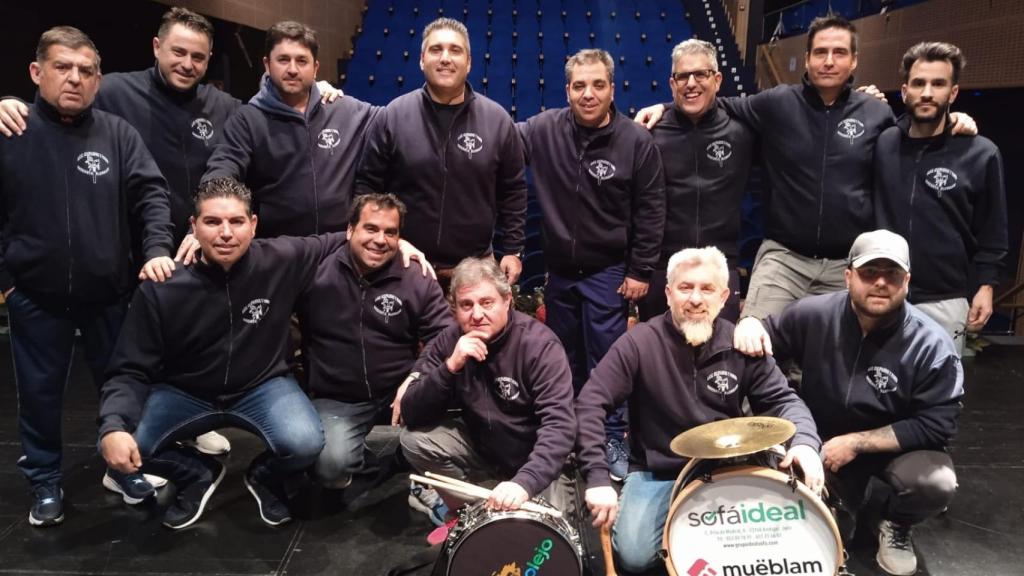 Egea con la Asociación Cultural Carnavalera Culipardos y Punto de Marmolejo.