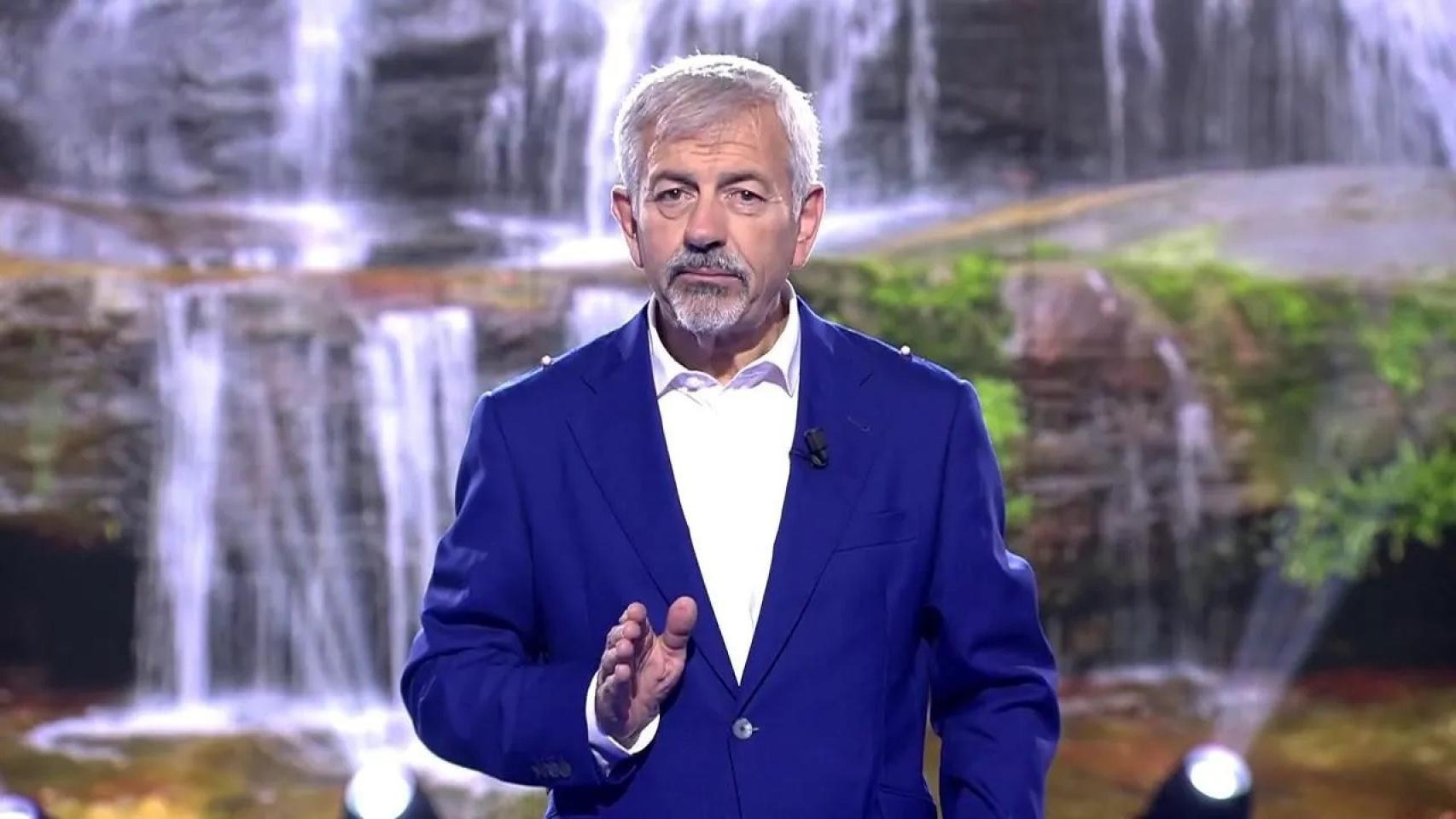 Carlos Sobera en ‘Supervivientes’.