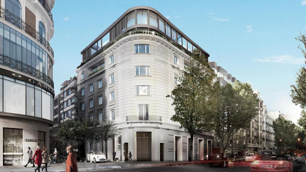 El edificio de Velazquez 23, en una recreación hecha por la promotora.