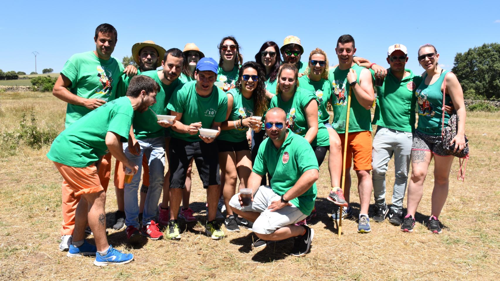 Peña Los Chukys, mayordomos en las Fiestas de San Juan de Hinojosa de Duero 2023