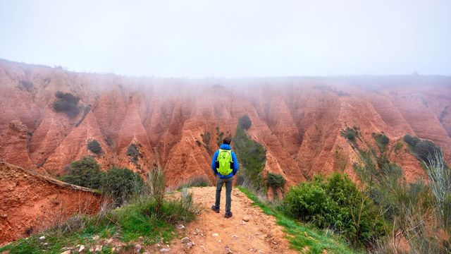 Cárcavas del Pontón de la Oliva. / Foto: Turismo Castilla-La Mancha.