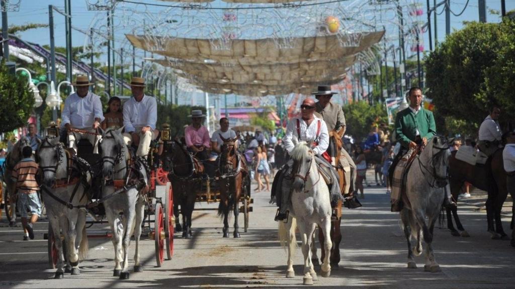 Imagen del Real de la Feria de Málaga en Cortijo de Torres.