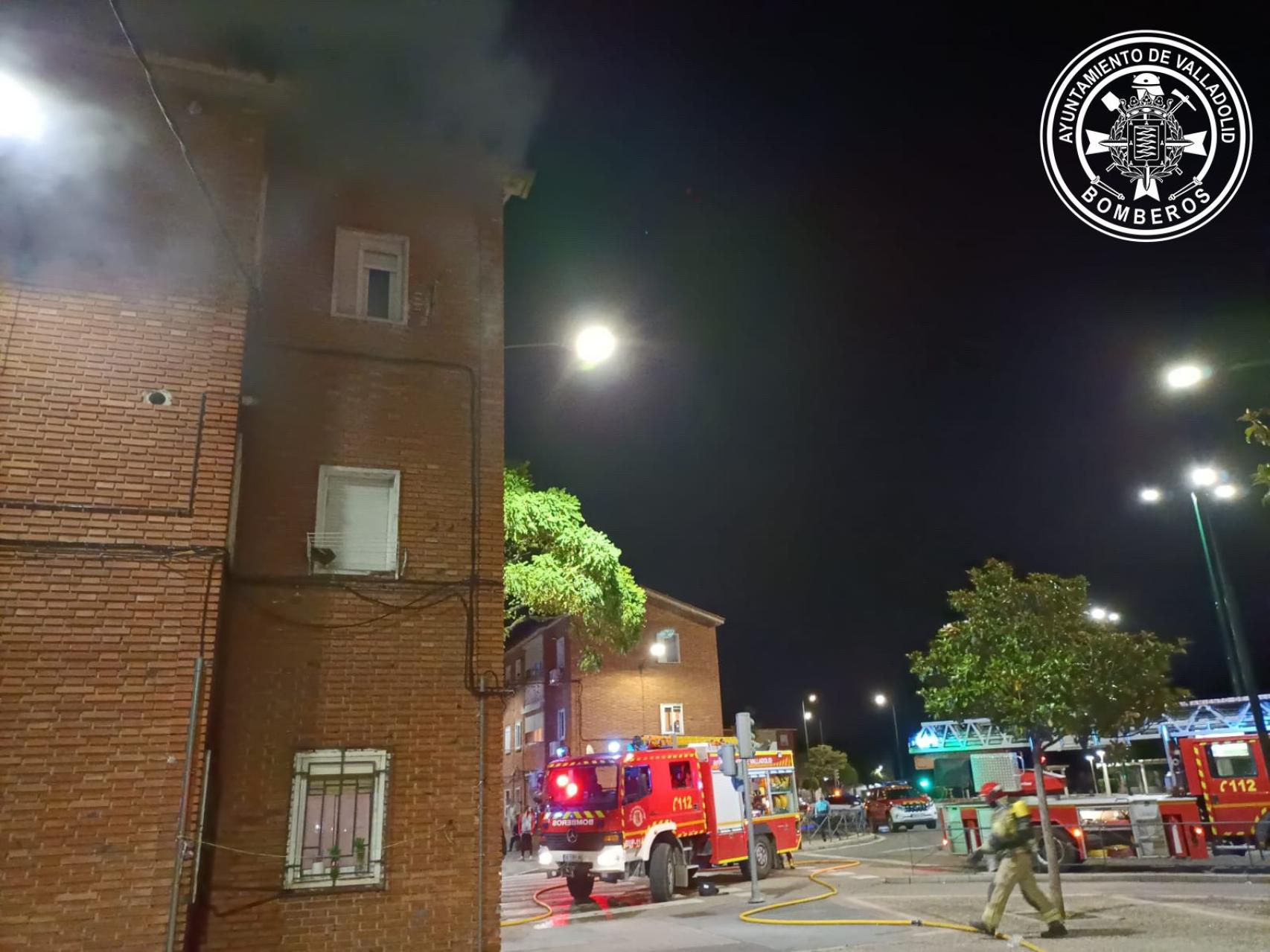 Incendio en una vivienda