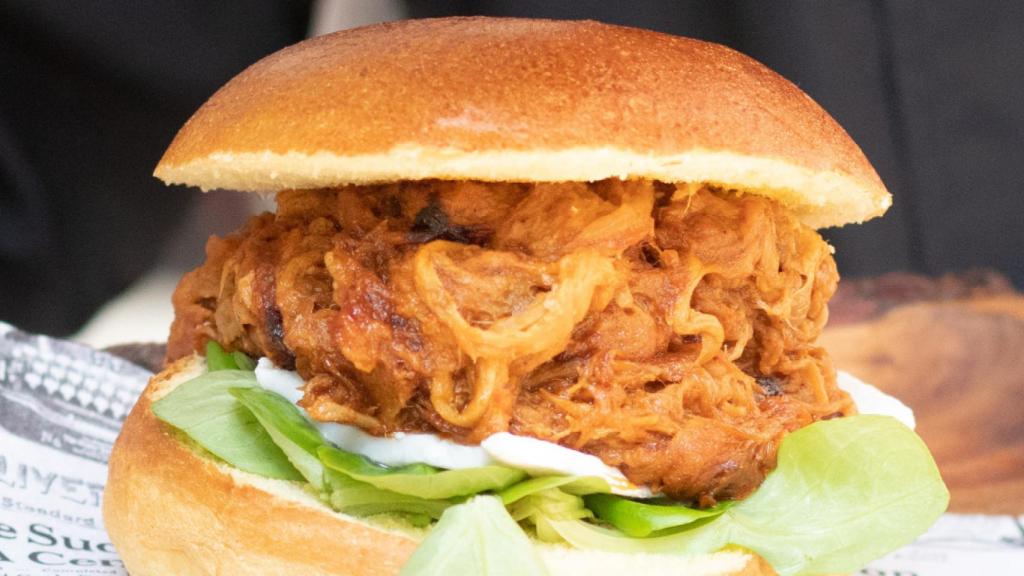 Una de las hamburguesas de Kanival.