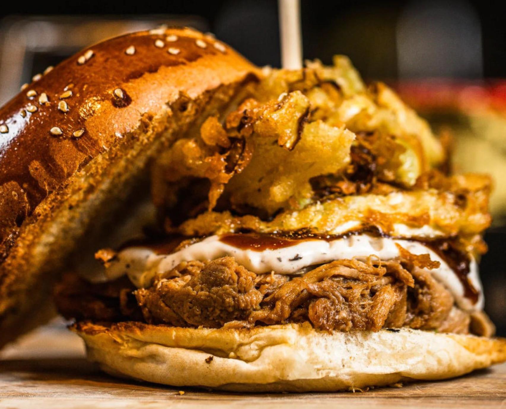Hamburguesa que podrás comer en Gottan.