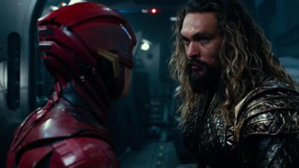 Aquaman y Flash.