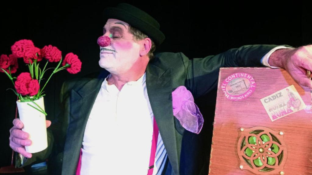 El payaso protagonista de la obra Petite Fleur