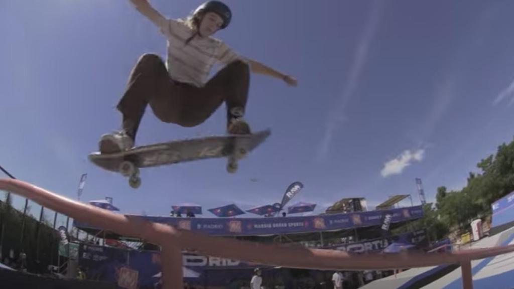 Skater en el Madrid Urban Sports
