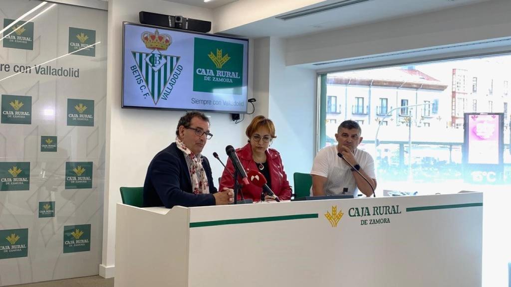 Presentación de la Betis CUP en la sede Caja Rural de Zamora en Valladolid