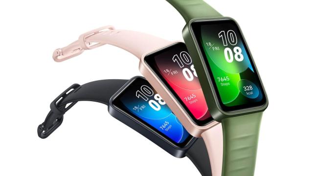 La Huawei Band 8 está disponible en tres colores
