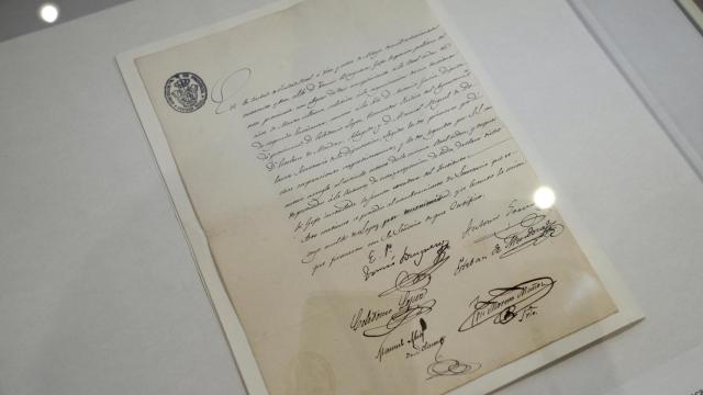 Documento histórico. Foto: JCCM.