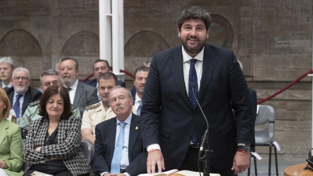 Fernando López Miras, presidente de la región de Murcia, en una imagen reciente.