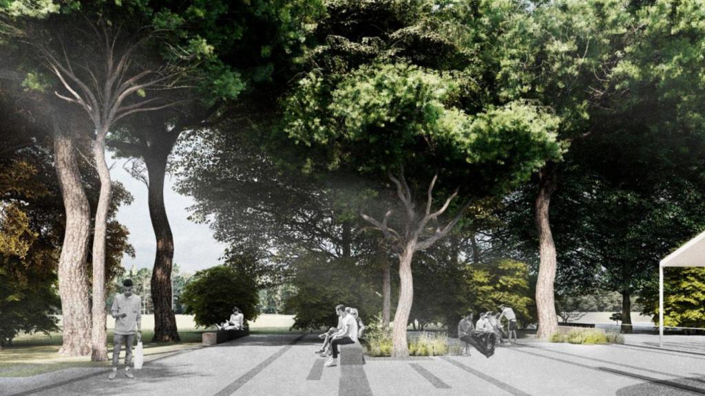 Imágenes del futuro parque metropolitano del Campamento Benítez, en Málaga