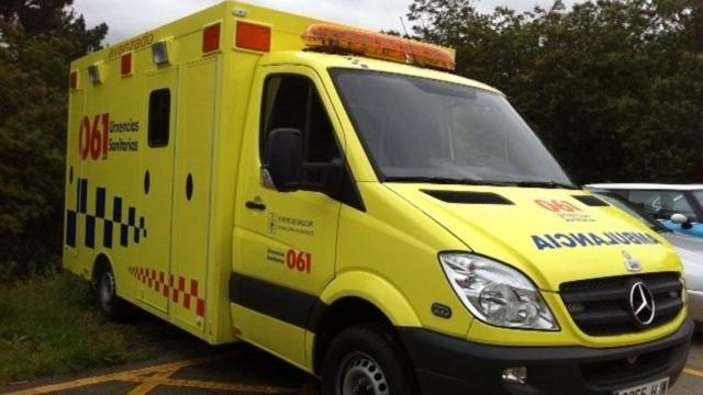 Imagen de archivo de una ambulancia del 061.