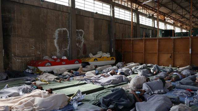 Rescatados del naufragio.