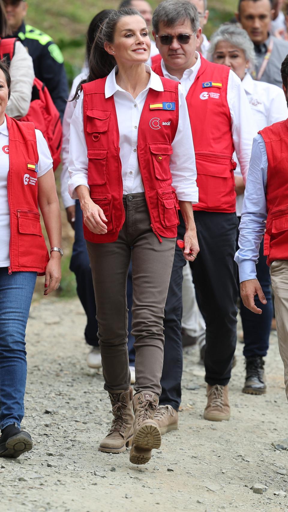Los pantalones vaqueros de hombre de Mango que ha lucido Letizia.