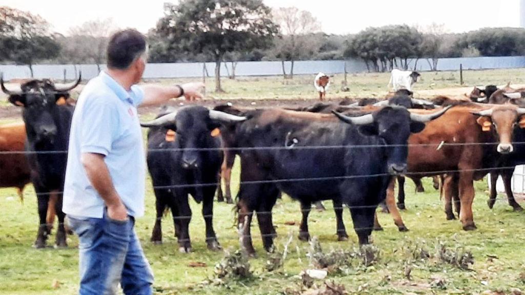 Manuel Ferrero en su finca Cantoblanco
