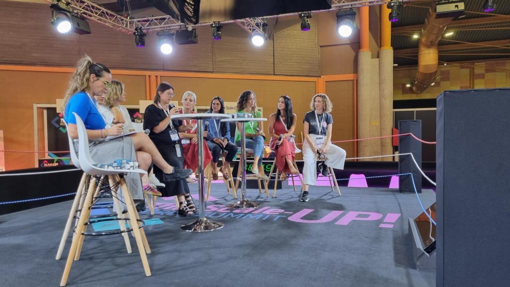 Un momento de la ponencia 'Women inspiring change' del DES.