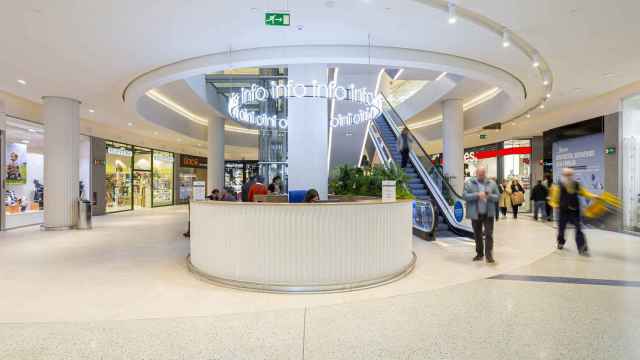 Punto de información del centro comercial Gran Vía de Vigo
