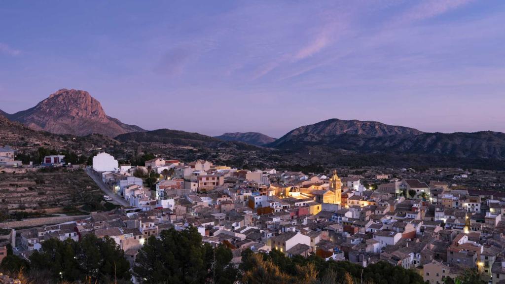 Panorámica de Relleu, en imagen de archivo.