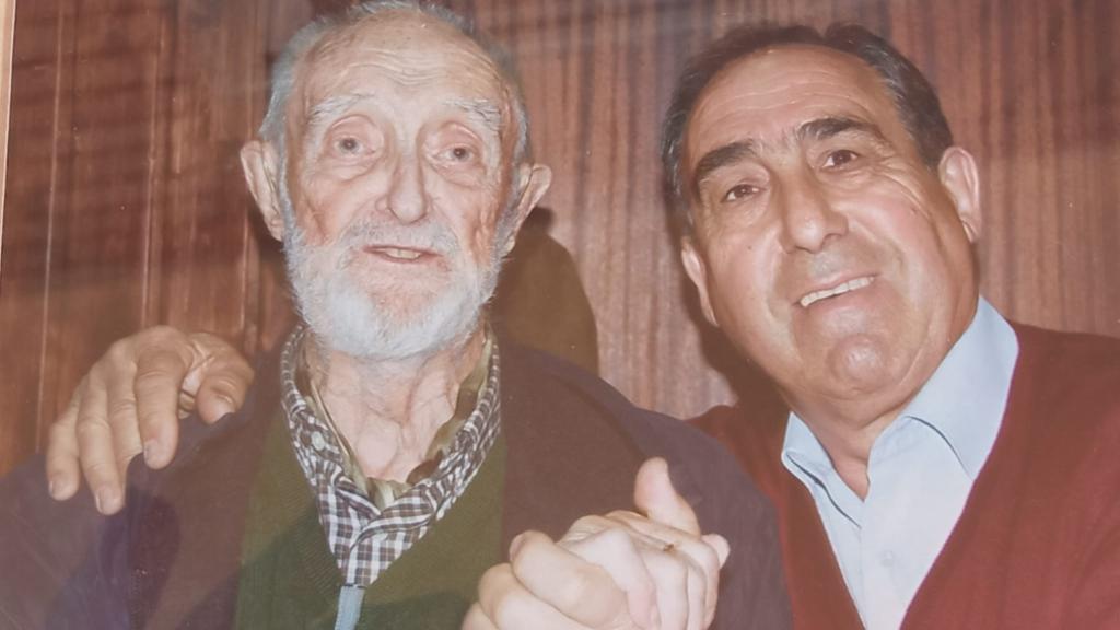 José Luis Sampedro y Pedro Bajo.