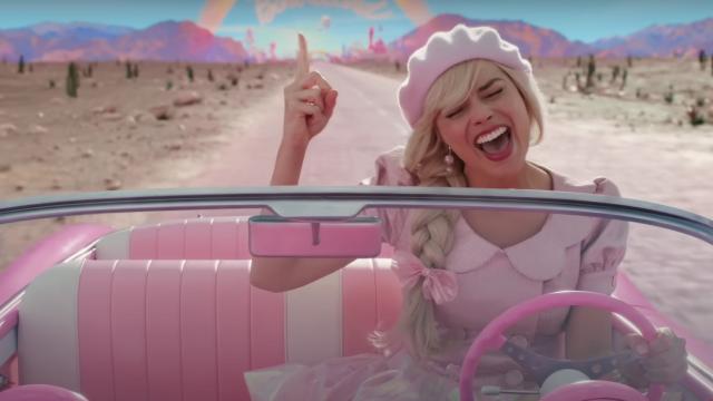 Margot Robbie en la película de Barbie