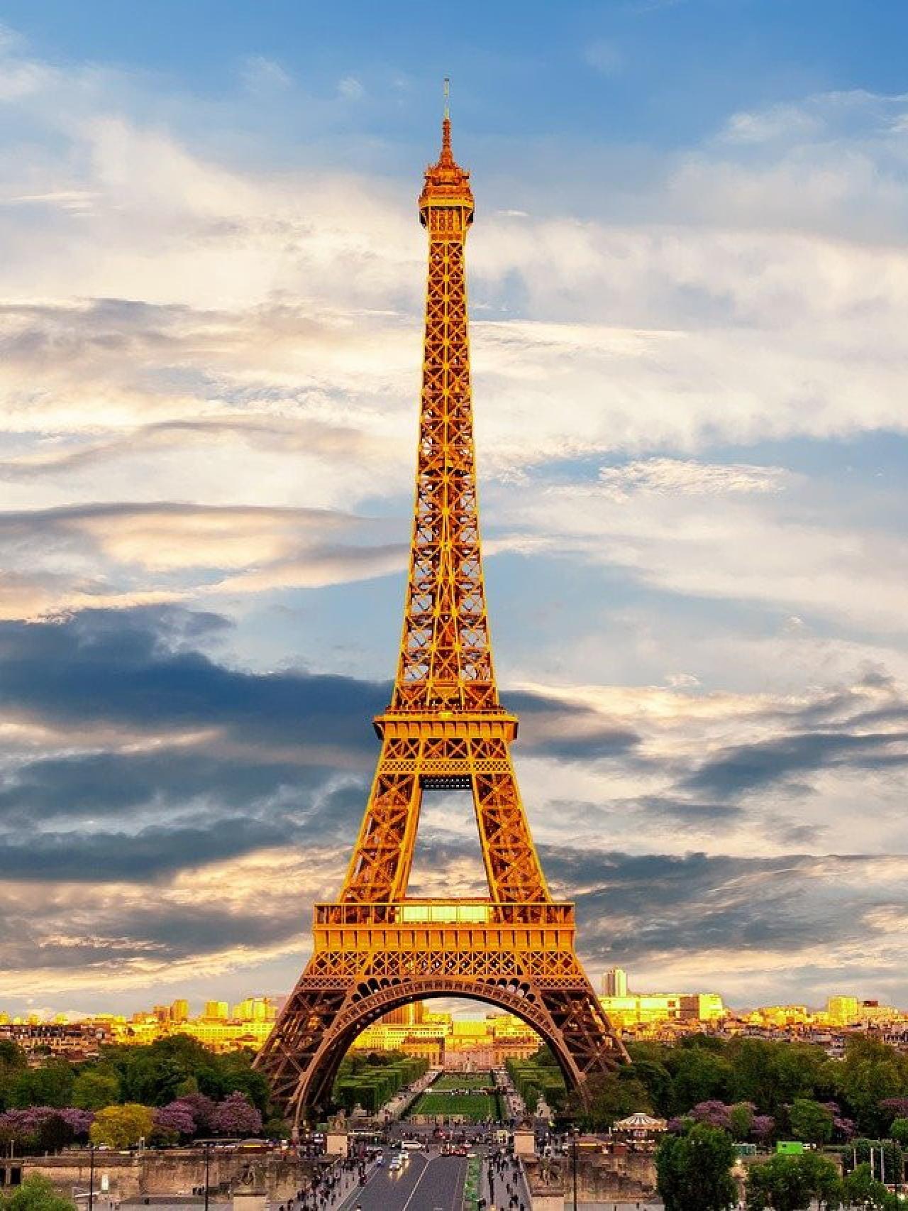 La Torre Eiffel.