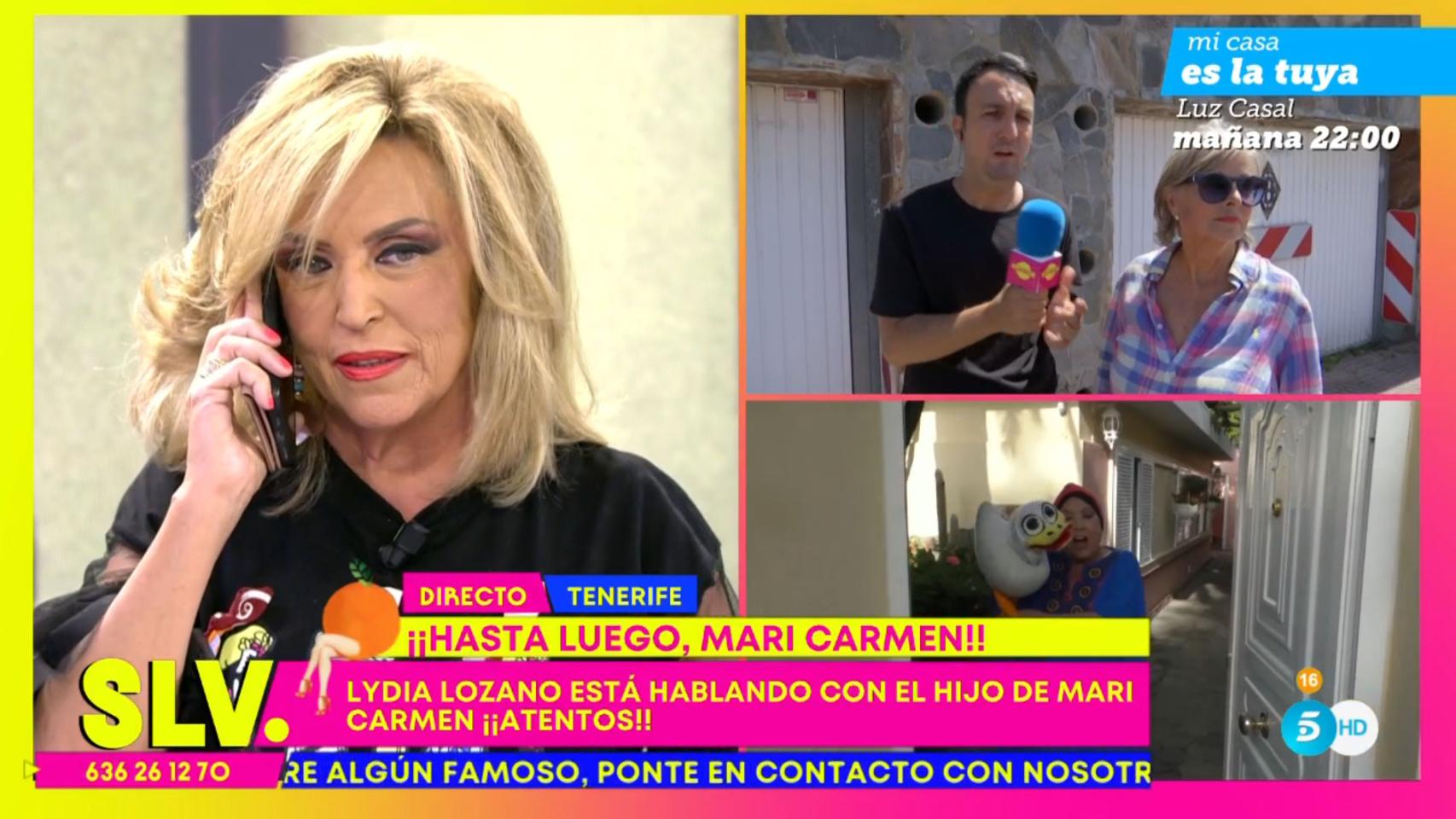 ‘Sálvame’ informó de la muerte de Mary Carmen y sus muñecos.