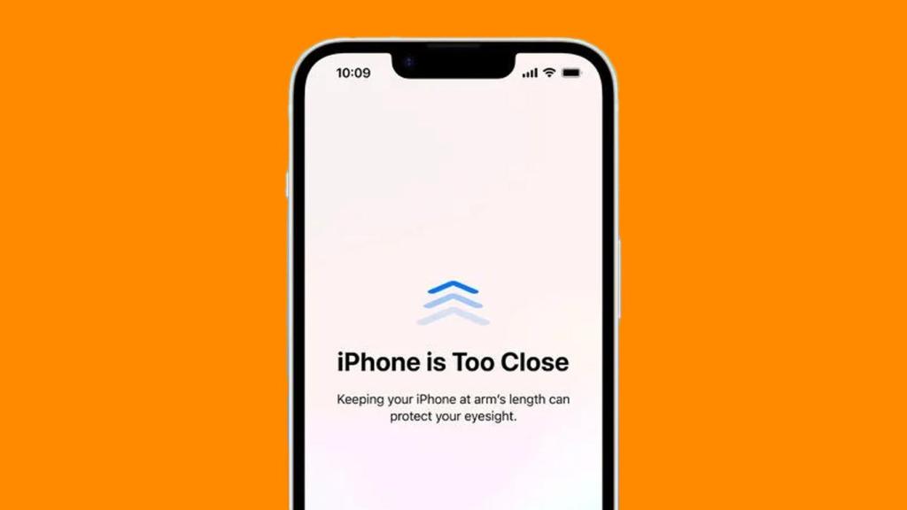iPhone e iPad con Screen Distance.