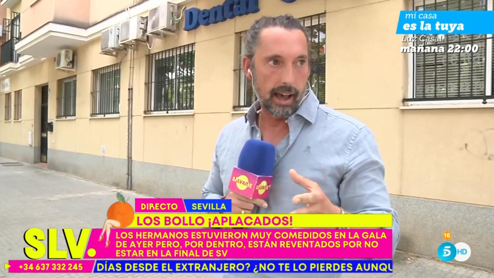 José Antonio León en ‘Sálvame’.