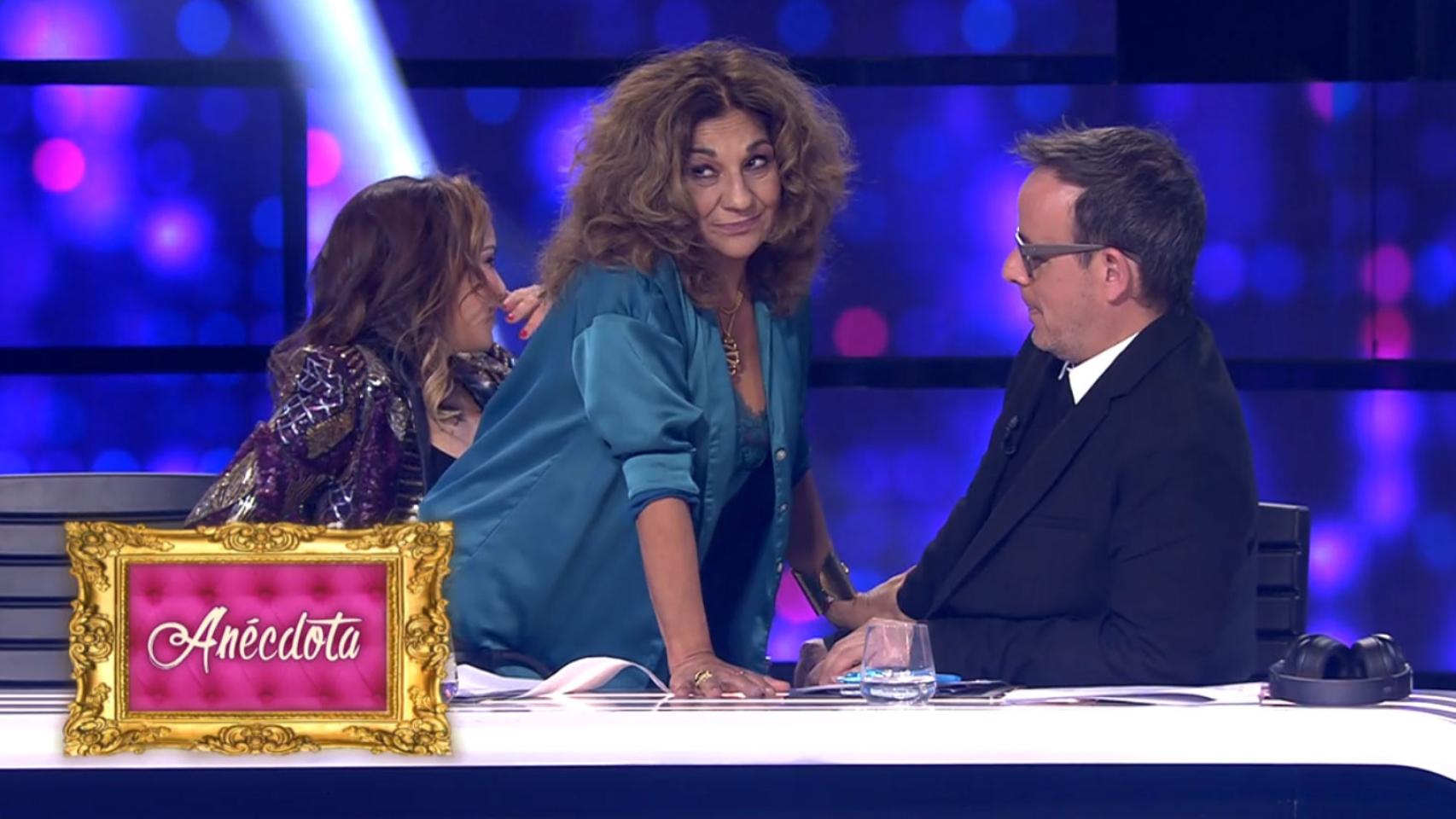 Lolita Flores con Àngel Llàcer en ‘Tu cara me suena’.