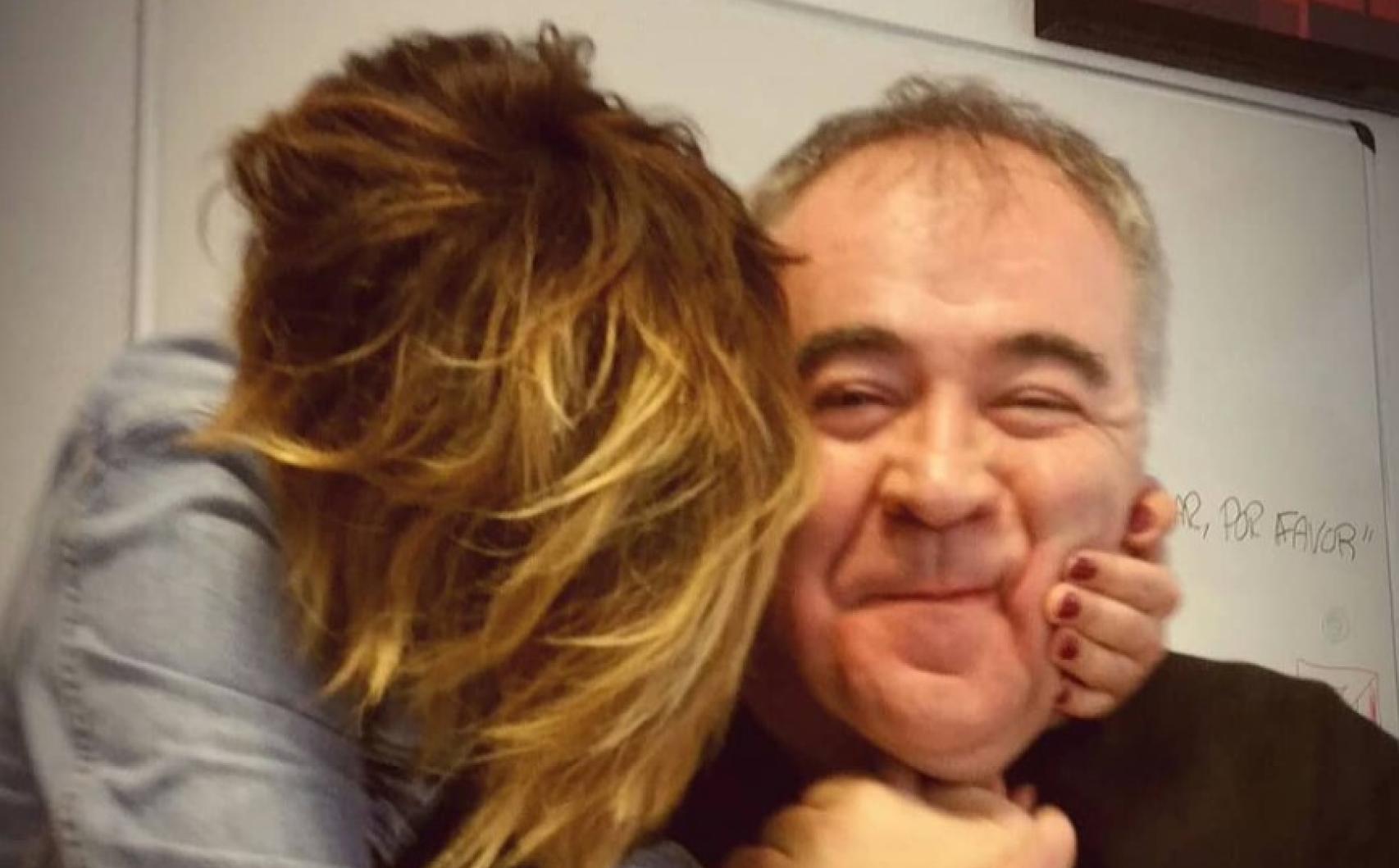 Cristina Pardo con Ferreras.