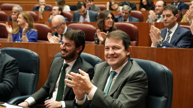 Imagen del pleno de las Cortes en el que se aprobaron los presupuestos de 2023, en diciembre del año pasado.