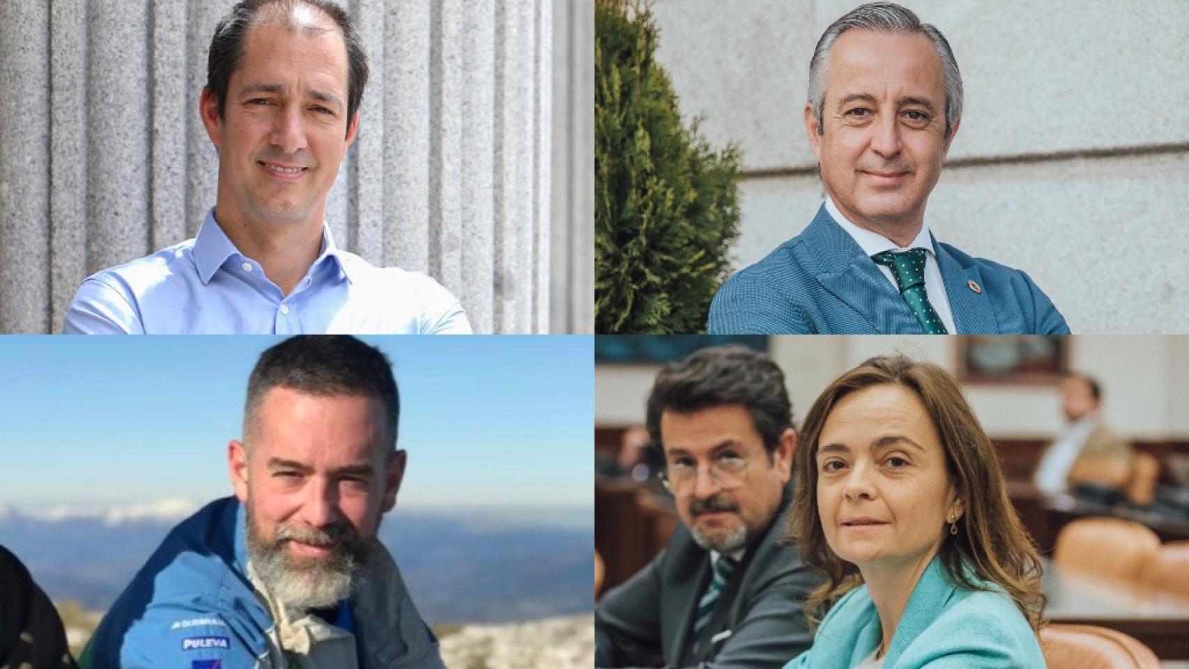 Los candidatos de Vox a las generales en Salamanca, Víctor González, Valladolid, Pablo Sáez, Burgos, Javier Martínez y Ávila, Georgina Trías.