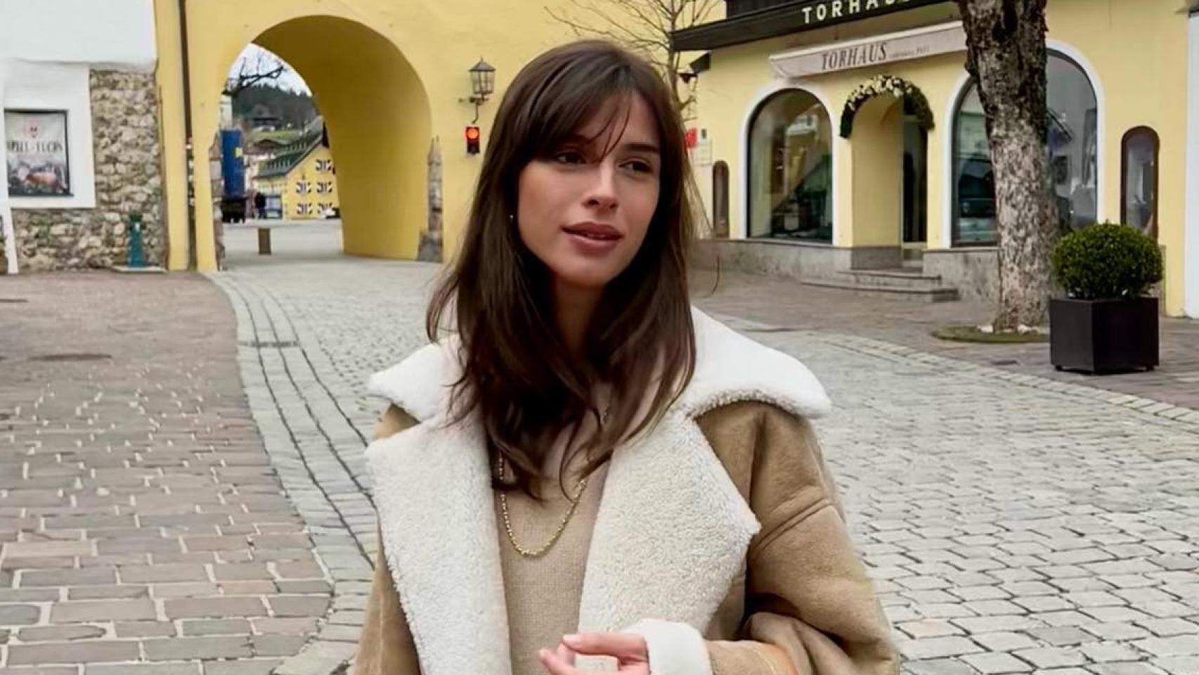 Sandra Gago, mujer de Feliciano López, en una imagen de sus redes sociales.